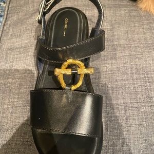 celine platform sandals